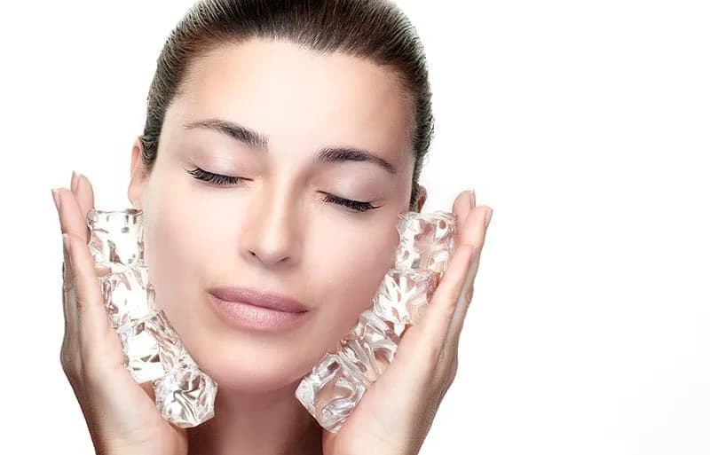 Effet du froid sur le visage