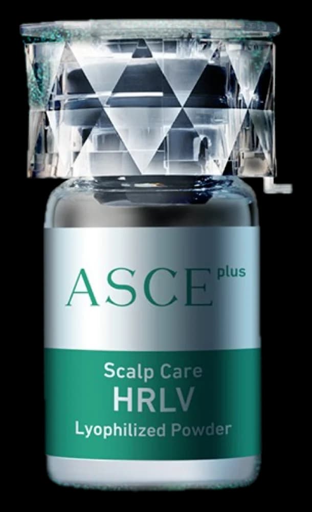 Flacon ASCE+ HRLV pour le cuir chevelu (visuel ExoCoBio)