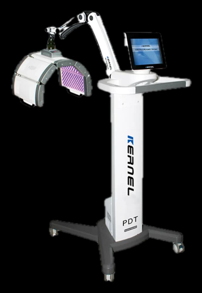 Photobiomodulation LED capillaire